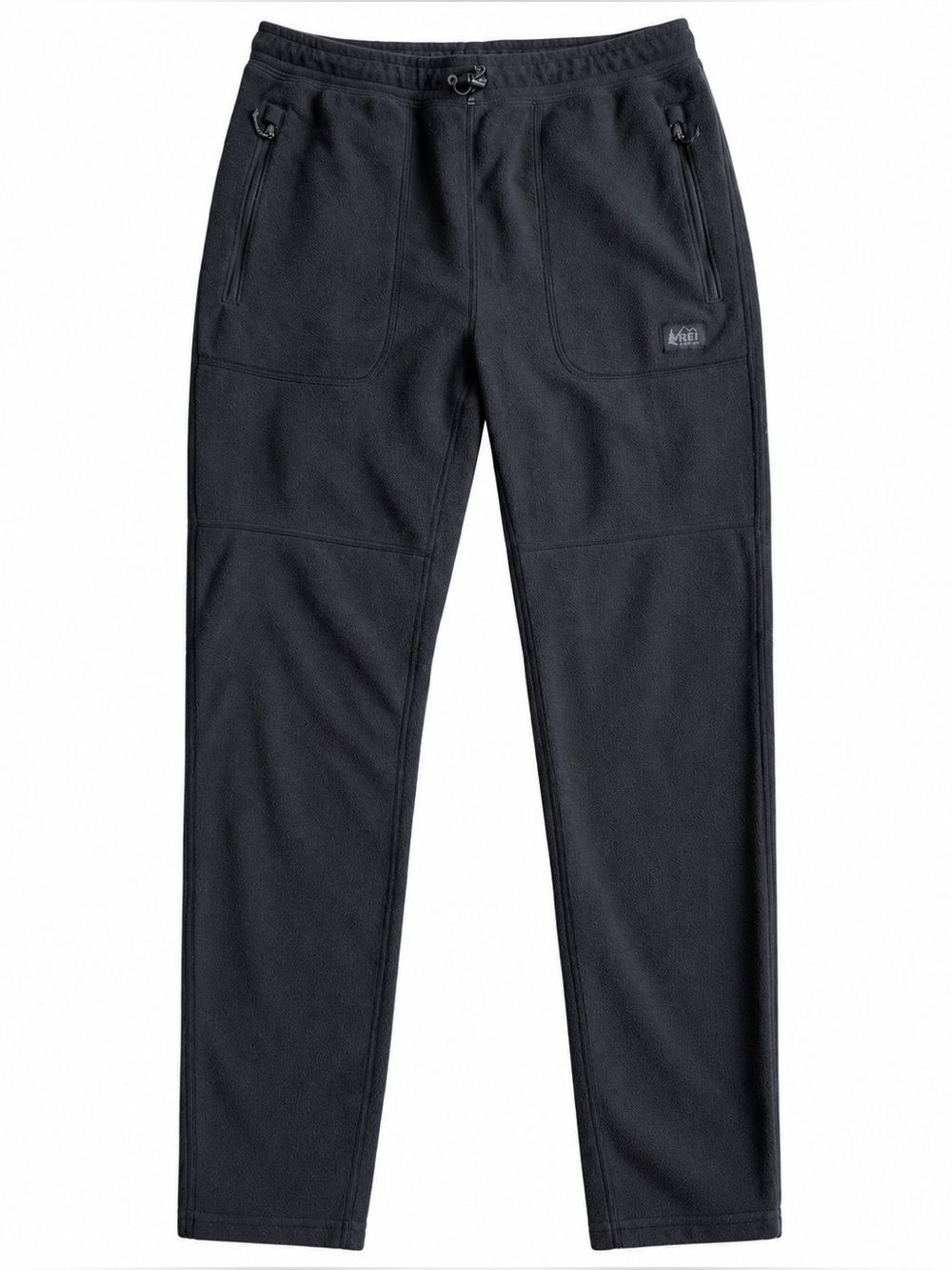 REI Co-op Fleece Pants Warm Winter Layer Black Size Medium